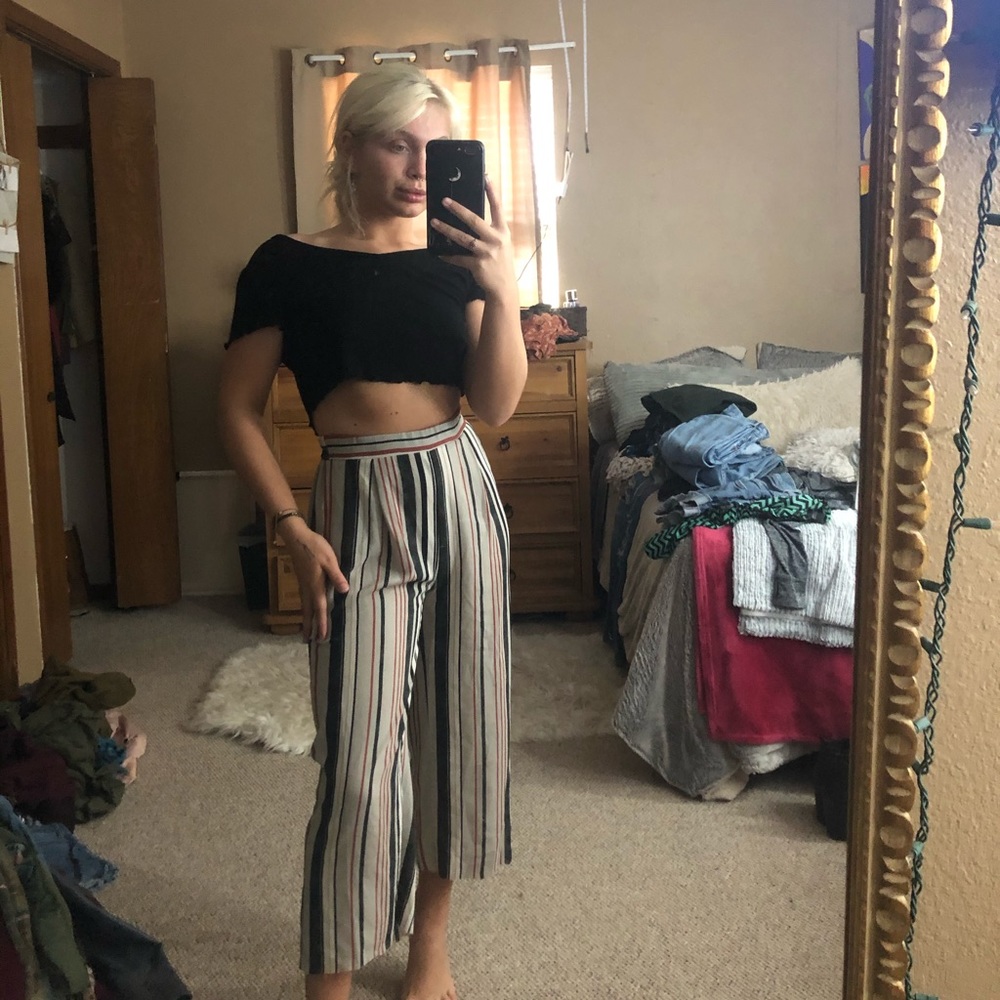 capri flow pants
